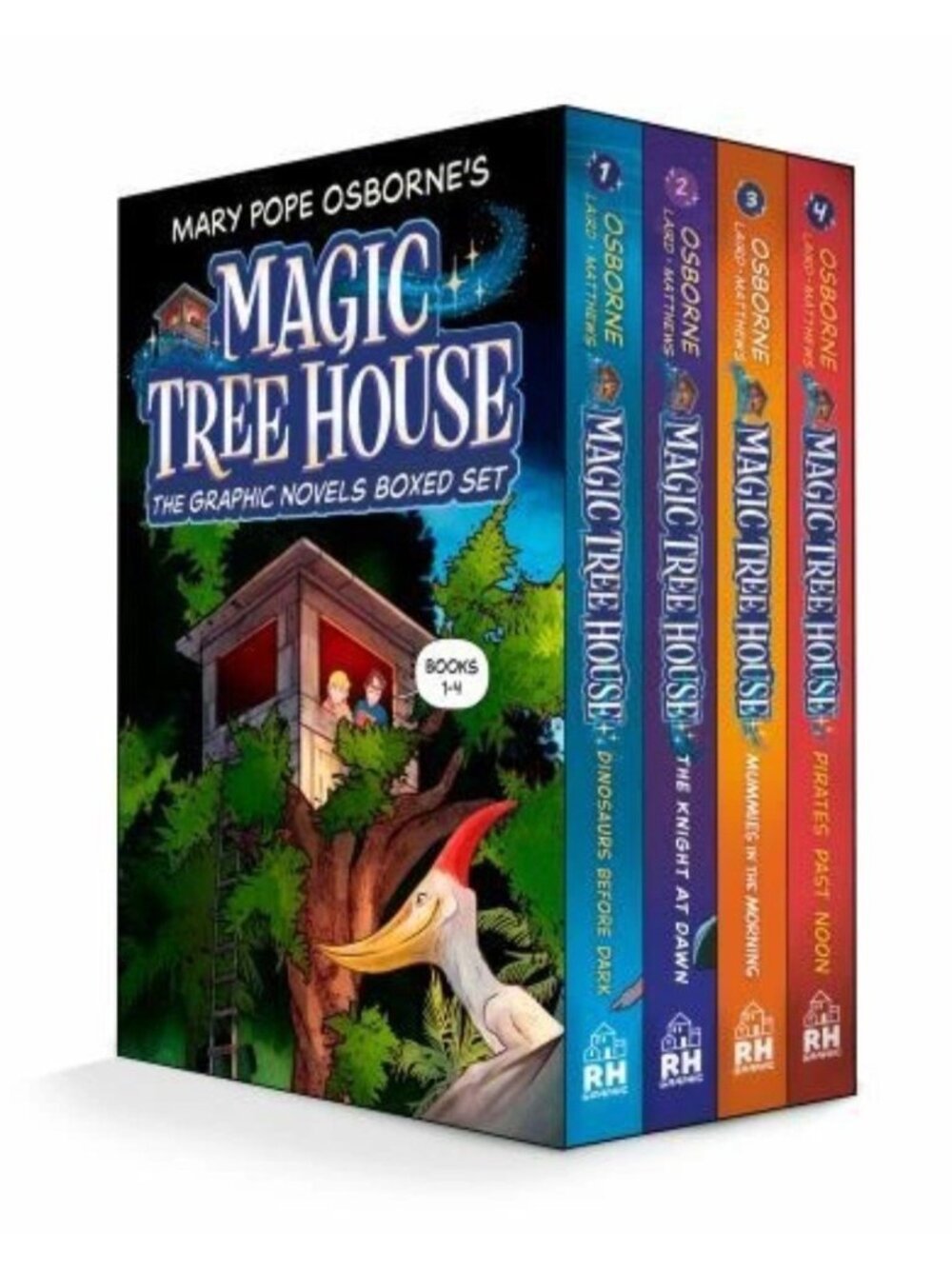 Magic Tree House Graphic Novel Starter Set (a Graphic Novel Boxed Set) NEW NIP